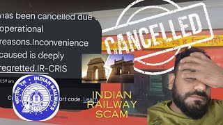 Train Cancelled by Irctc  Ticket Cancel Hogayi IRCTC SCAM  12908 [upl. by Akram403]