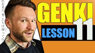 【N5】Genki 1 Lesson 11 Japanese Grammar Made Clear [upl. by Maillij]