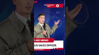 Field sales officer Job  Apply now youtubeshorts shortfeed [upl. by Garnett234]