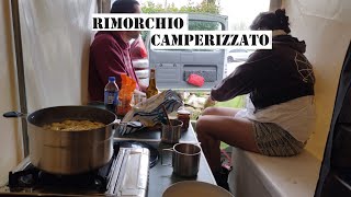 Carrello attrezzato per campeggio libero  Camper Tour  Fuoristrada Camperizzato [upl. by Nipha]