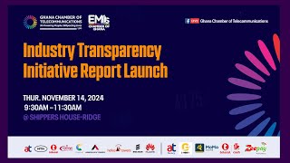 2023 Industry Transparency Initiative Report launch by the Ghana Chamber of Telecommunications [upl. by Goltz]