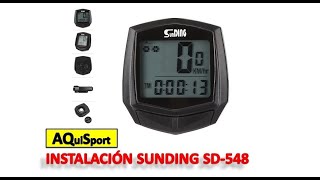 INSTALAR VELOCÍMETRO SUNDING ESPAÑOL [upl. by Leahciam168]