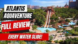 Atlantis Aquaventure Full Review  Tour  Is It Worth A Visit On A Cruise [upl. by Lladnarc]