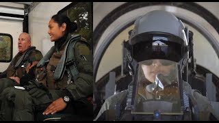 Meet First Female Filipina F16 Fighter pilot Lockheeds Test pilot Wife amp Mom Monessa Balzhiser [upl. by Ardnaed893]