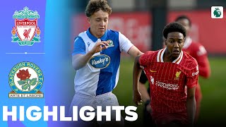 Liverpool vs Blackburn Rovers  Highlights  U18 Premier League 14092024 [upl. by Ylrebmit]