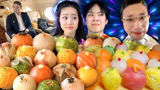 HIGH VALUE MAN of CHINA is searching for quothigh value female with great bodyquot  Sushi Balls Mukbang [upl. by Amapuna]