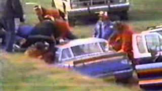 1984 Atlanta Journal 500  Terry Schoonover fatal crash extended [upl. by Gennie291]