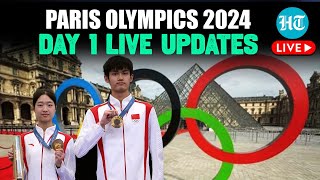 Paris Olympics 2024 LIVE China Wins First Gold In Shooting Updates On Swimming Hockey And More [upl. by Fabria]