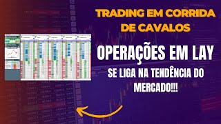 LAY EM CORRIDA DE CAVALOS NA BETFAIR  Trading Horse Racing  Se liga na Tendência [upl. by Ffoeg]