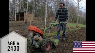 Agria 2400 rototiller [upl. by Tebor]