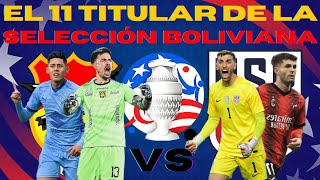 😱EL 11 DE BOLIVIA VS ESTADOS UNIDOS EN LA COPA AMÉRICA 2024💣💥 [upl. by Enaols372]