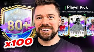 100x FUTURE STARS 80 Player Picks [upl. by Slater]