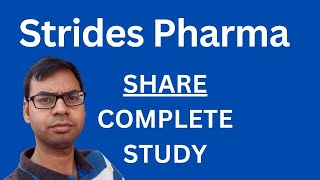 Strides Pharma Share  Complete Study  Strides Pharma Share Latest News  Strides Pharma Share News [upl. by Ayatahs]