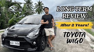 Honest Toyota Wigo 2 Year Review and detailed cost of ownership [upl. by Aivle424]