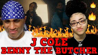 MY DAD REACTS TO Benny The Butcher amp J Cole  Johnny Ps Caddy Official Video REACTION [upl. by Ahserkal162]