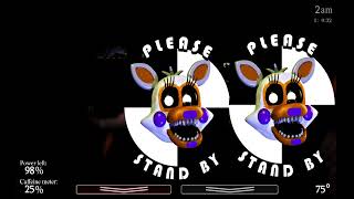 Rejected Custom Night Reborn  Foxes Attack Challenge [upl. by Anwahsiek]