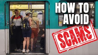 How to Avoid the 10 Biggest Tourist Scams amp RipOffs in Paris [upl. by Anemolif293]