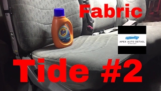 How to detail the Interior or your car or truck with TIDE Fabric [upl. by Duwad]