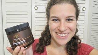 Review As I Am Curling Jelly  Drugstore Curly Hair Find [upl. by Donell]