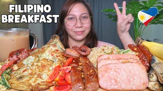 ULTIMATE FILIPINO BREAKFAST  Mukbang Philippines [upl. by Nylorac]