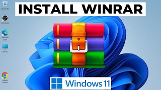 How to Download and Install WinRAR on Windows 11 2024 [upl. by Irmgard]