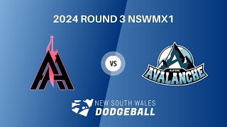 2024 NSWDL R3 Mixed Div 1 Arcadia Assassins vs Alpine Avalanche [upl. by Naujyt34]