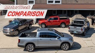 2019 Midsize Pickup Truck Comparison [upl. by Jacobah]