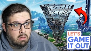 WHY WOULD HE BUILD THAT Satisfactory Pro Dad Reacts to Lets Game It Out [upl. by Paymar441]