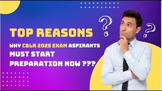 CBLR Exam 2024 I CBLR Exam 2025 I Online Preparation Course I Prof Rajesh Tayal [upl. by Ayotl]