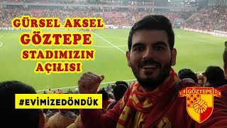 Göztepe Gürsel Aksel Stadımızın Açılışı  Vlog  Tribün Özeti  Göztepemiz 21 Beşiktaş26012020 [upl. by Gnilrets]