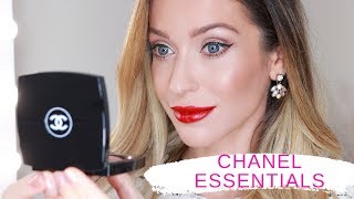 THE TOP 10 CHANEL BEAUTY ESSENTIALS  MAKEUP MUST HAVES [upl. by Kippie]