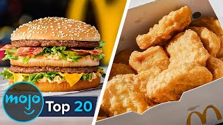 Top 20 Greatest McDonalds Menu Items of All Time [upl. by Belmonte]