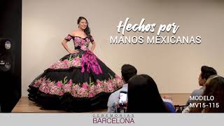 LOS MEJORES VESTIDOS DE 15 AÑOS MEXICANOS 2019 ♥  Ceremonias Barcelona [upl. by Kippie]