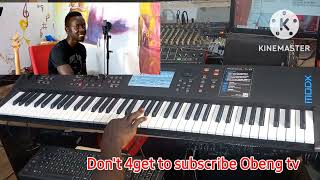 Awurade ne mekama fo from lady prempeh keyboard lessons and pentathlon scales [upl. by Marchal]