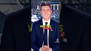 Il a refroidit le plateau shortvideo macron lepen lfi rn melenchon [upl. by Ydnor]