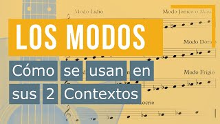 ¿De qué sirven los MODOS quotGriegosquot ¿Qué es la Armonía MODAL [upl. by Adlig]