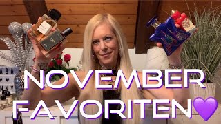 NOVEMBER FAVORITEN❤️Mit diesen bin ich obsessed diesen Monat 🤩🙌Parfums  Kosmetik Bodycare⭐️ [upl. by Llennod]