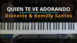 TUTORIAL QUIEN TE VE ADORANDO  Dianette ft Kemilly Santos Kevin Sánchez Music [upl. by Ethelyn914]