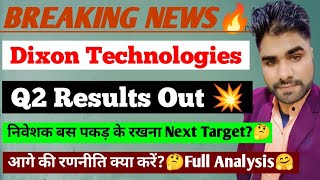 Dixon Q2 Results 2025  Dixon Results Today  Dixon Technologies Share Latest  Dixon Results News [upl. by Hilario525]