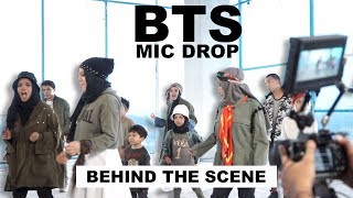 BTS  MIC DROP  Behind The Scene Part 1  Gen Halilintar [upl. by Cecilius]