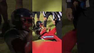 Jump Ball Touchdown Ends in Tie Up  HighSchoolFootball [upl. by Etteuqram437]