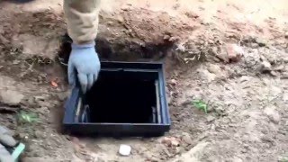 French drain How to Tips  Catch Basin Install [upl. by Calisa610]