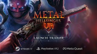 Metal Hellsinger VR – Launch Trailer [upl. by Ky]