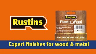 Rustins Plastic Wood [upl. by Ahsinauq]