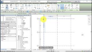 REVIT STRUCTURAL PROJECT 04 LOAD AND MODEL COLUMNS AND BEAMS [upl. by Saretta]