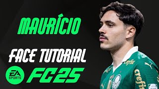 EA FC 25  MAURÍCIO FACE TUTORIAL  STATS PALMEIRAS [upl. by Ahsrat]