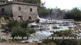 Italie bain thermal Saturnia Toscane [upl. by Jacob]