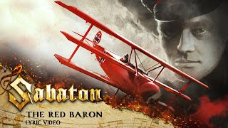 SABATON  The Red Baron Official Lyric Video [upl. by Gader671]