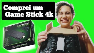 comprei um Game Stick 4k com 10000 jogos [upl. by Yeoj583]