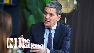 David Miliband on Gaza Lebanon and Global Humanitarian Crises [upl. by Aivatnahs332]